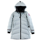 Canada Goose Light Gray Merritt Down Jacket for Women