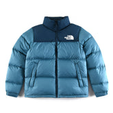 The North Face Blue Puffer Jacket for Winter Outfits