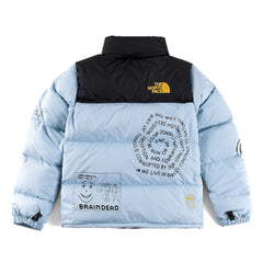 The North Face Blue Puffer Jacket for City and Trail