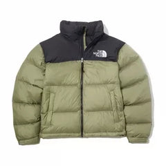 The North Face 1996 Retro Nuptse Olive Green Puffer Jacket Unisex Winter Coat