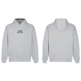 GALLERY DEPT REVERSED LOGO HOODIE HEATHER GREY