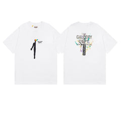 Gallery Dept The Art Of Reflection Figure Graphic White Short Sleeve Tee