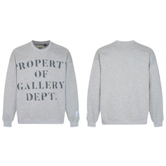 GALLERY DEPT PROPERTY OF CREWNECK SWEATSHIRT HEATHER GREY