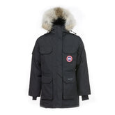Canada Goose Expedition Mid-Length Down Parka-Black