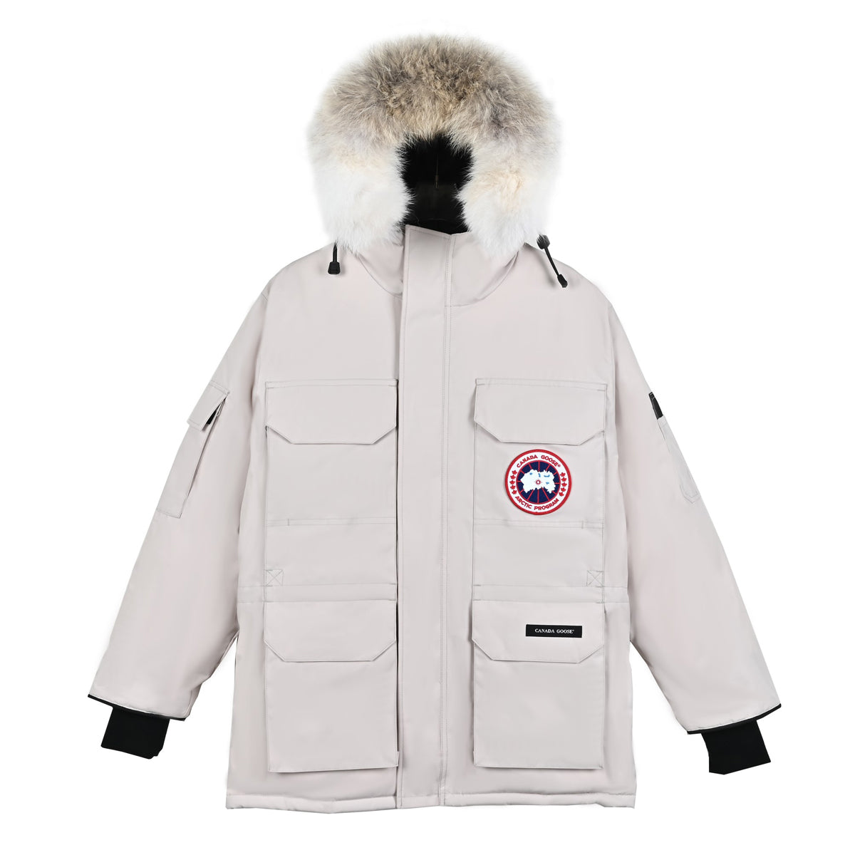 Canada Goose Expedition Down Jacket – Off-White