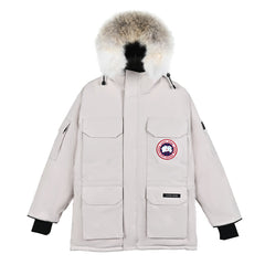 Canada Goose Expedition Down Jacket – Off-White