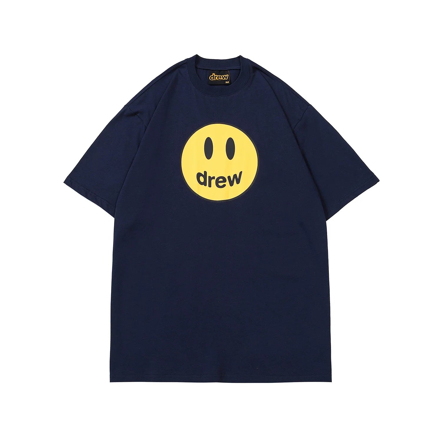Drew House Mascot Smiley Tee, Navy Blue