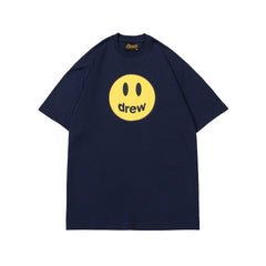 Drew House Mascot Smiley Tee, Navy Blue