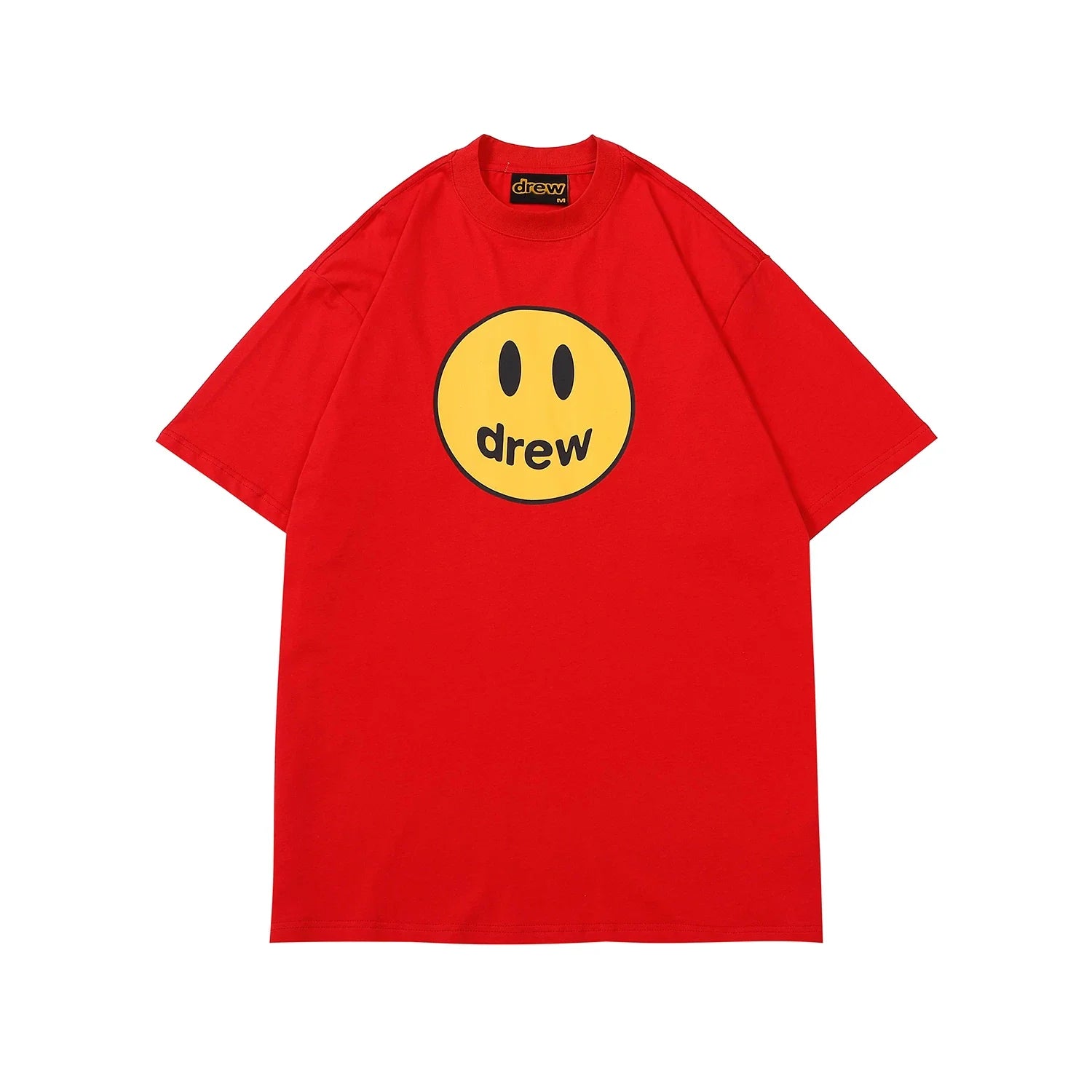 Drew House Mascot Smiley Tee, Red