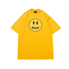 Drew House Mascot Smiley Tee, Mustard Yellow