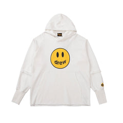 Drew House Mascot Smiley Distressed Hem Unisex French Terry Hoodie