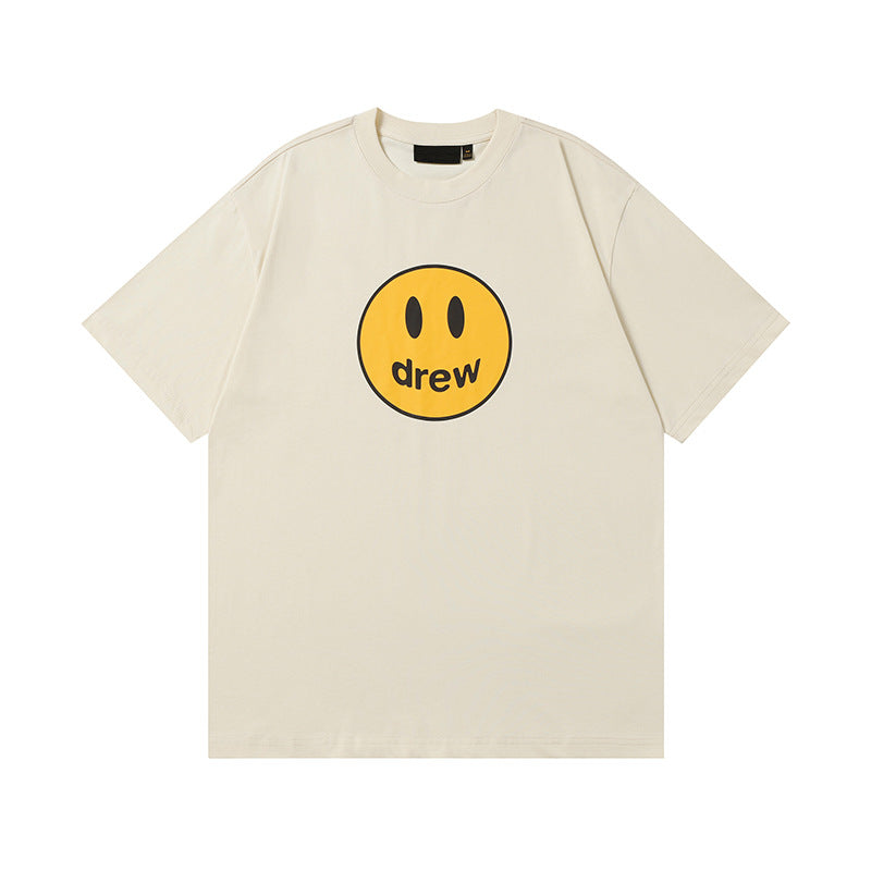 Drew House Mascot Smiley Tee, Cream