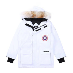 Canada Goose Expedition Down Jacket – White